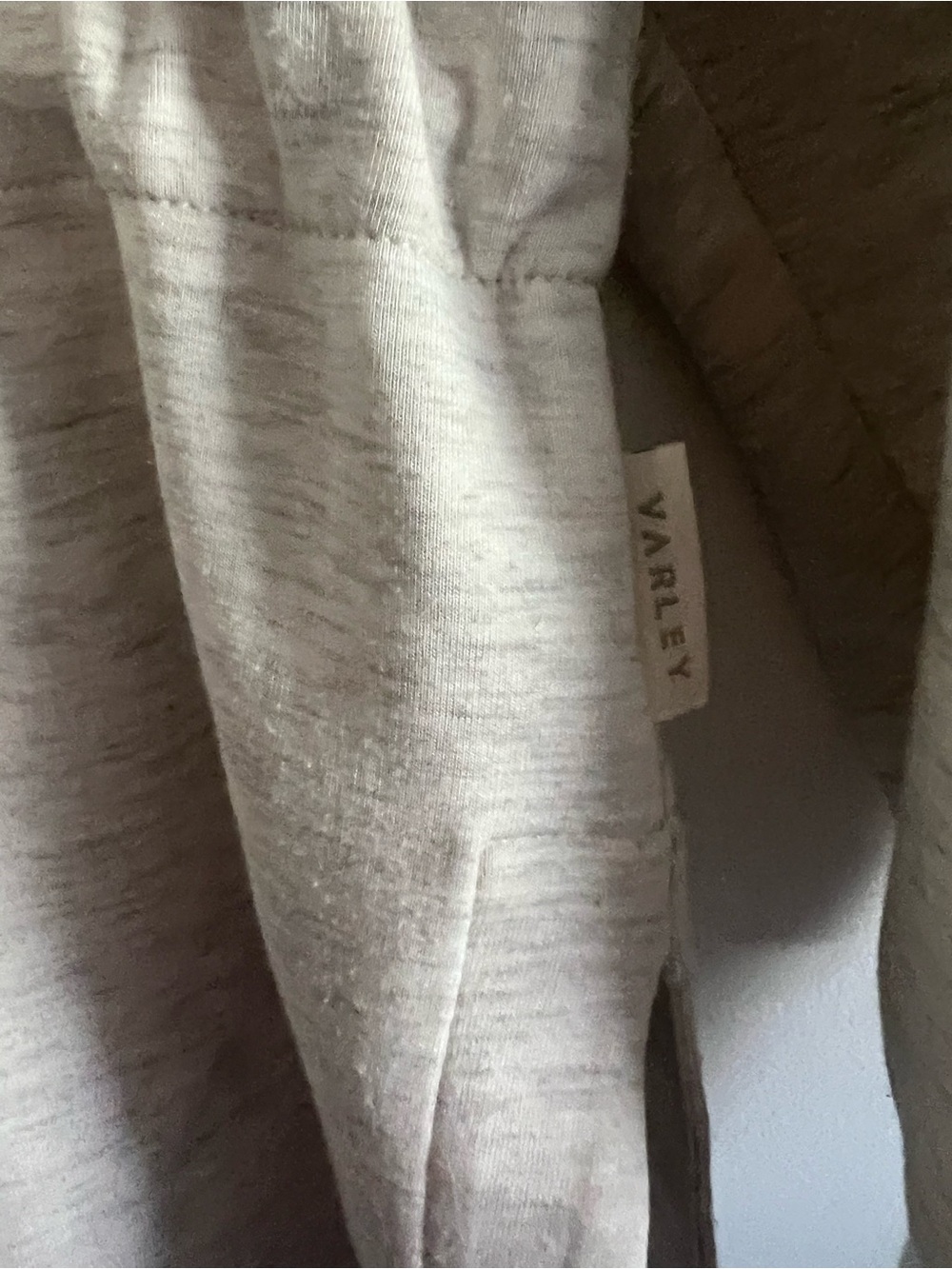 Varley Cream Drawstring Turtleneck Sweater - Picture 6 of 8